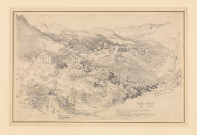 View from Civitella, Near Olevano by Victor Paul Mohn